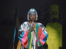 Mask Faces GIF by Tierra Whack