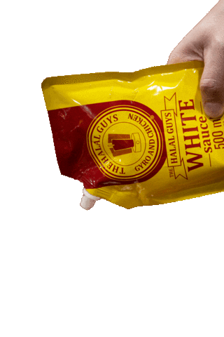 Sauce Saucing Sticker by TheHalalGuys