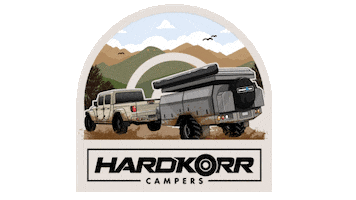 Gladiator Camping Sticker by Hardkorr