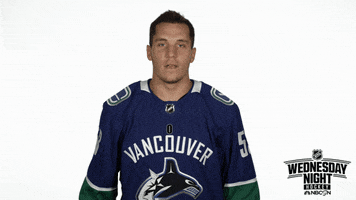 bo horvat wow GIF by NHL on NBC Sports
