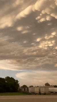 'Wow': Mammatus Clouds Adorn Sky as Severe Weather Hits Kansas