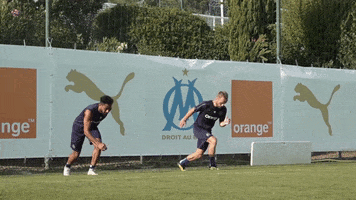 french football race GIF by Olympique de Marseille