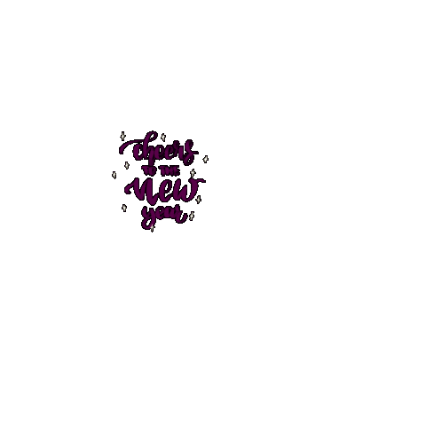 New Year Sticker