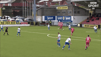 Goal Control GIF by Cliftonville Football Club