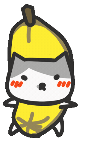 Banana Sticker by yomoyeah