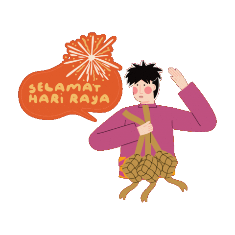 Selamat Hari Raya Sticker by Bayu Somerset