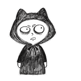 Cat What Sticker