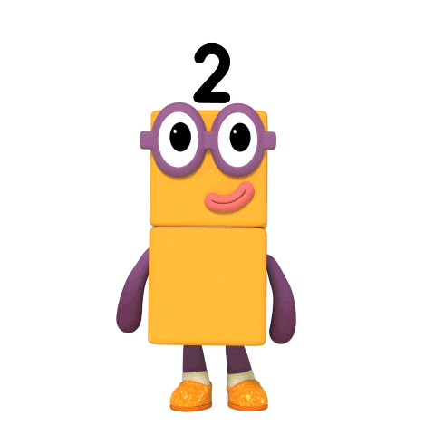 Happy Dance Sticker by Numberblocks for iOS & Android | GIPHY