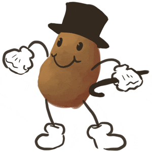 Image result for dancing potato gif