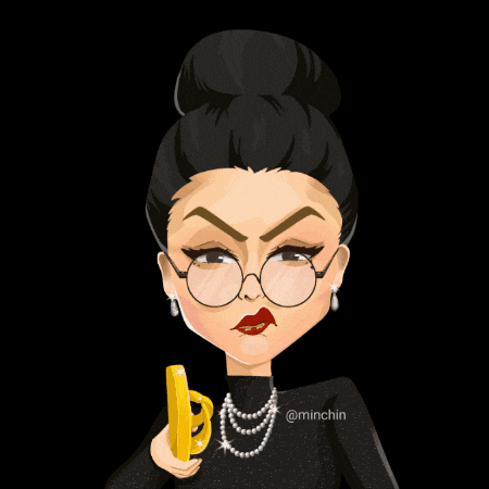 Disappointed Glare GIF