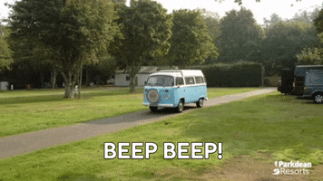 On The Way Beep GIF by Parkdean Resorts