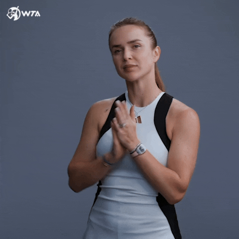 Elina Svitolina Waiting GIF by WTA