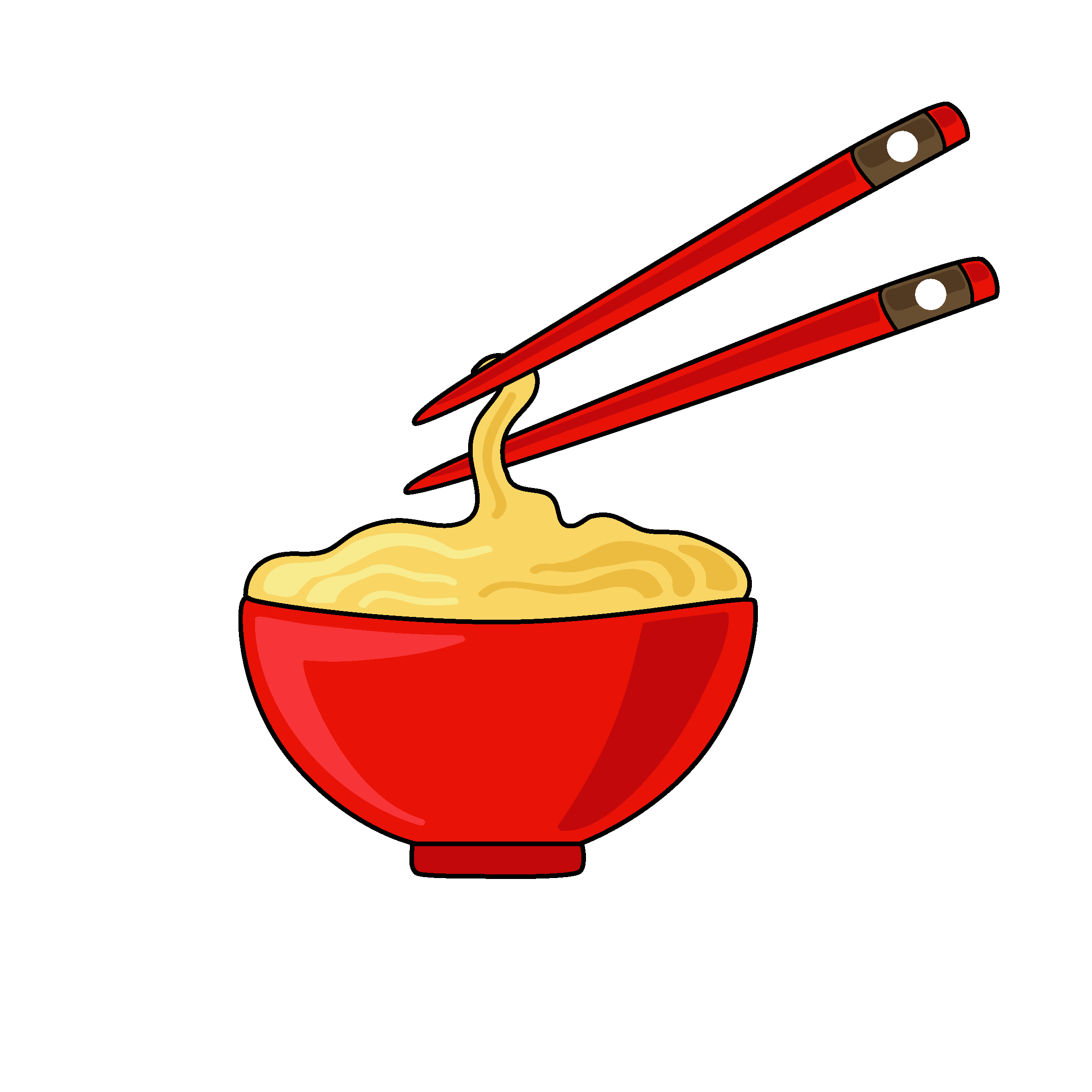 Chinese Food Chopsticks Sticker by nirmarx for iOS & Android GIPHY