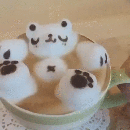  coffee chillin GIF