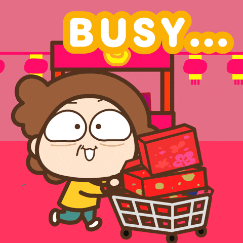 Lunar New Year Shopping GIF
