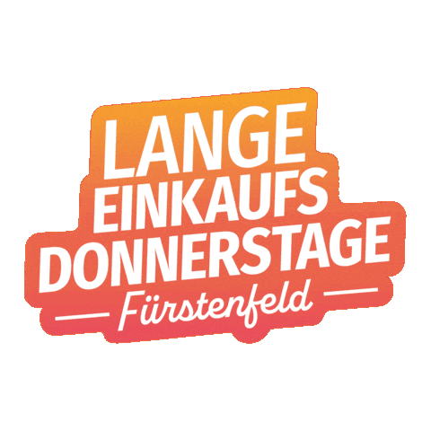 Shopping Drinking Sticker by Visit Fuerstenfeld