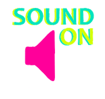 Listen Now Turn Up Sticker by Food Fight Studios