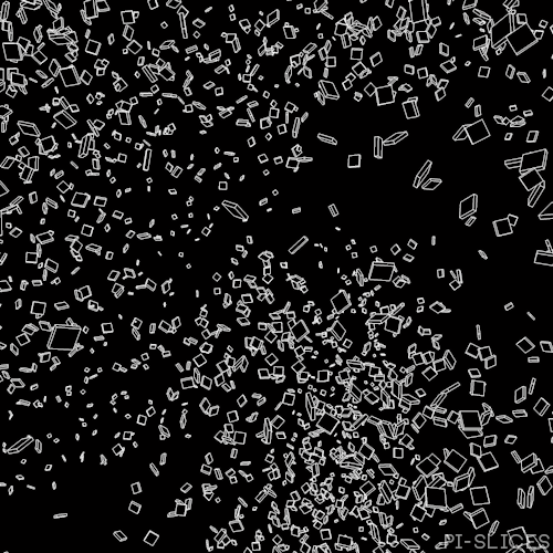 black and white loop GIF by Pi-Slices