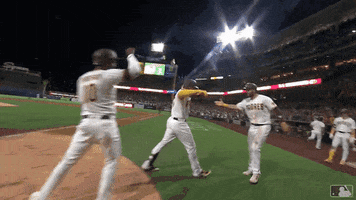 Happy Major League Baseball GIF by San Diego Padres