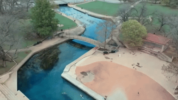 san marcos river GIF by Texas State Football