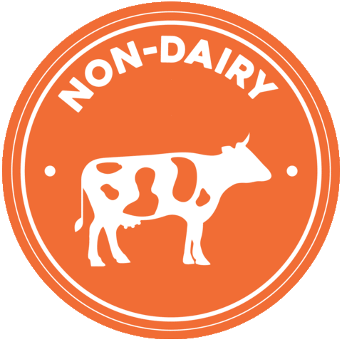 Vegan Cow Sticker by Melt Organic