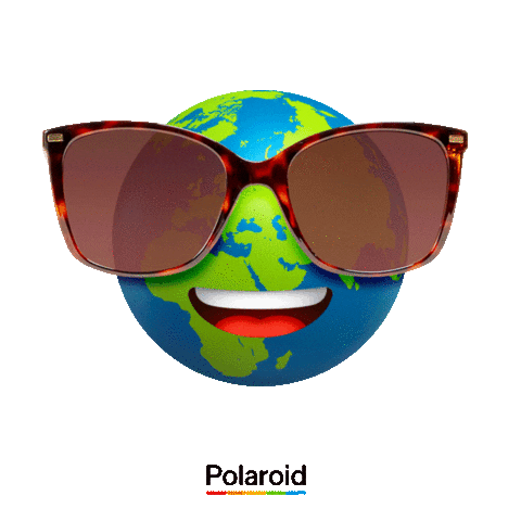 Green World Sticker by Polaroid Eyewear