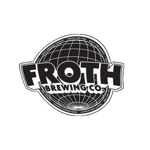 Froth Brewing Co. Sticker