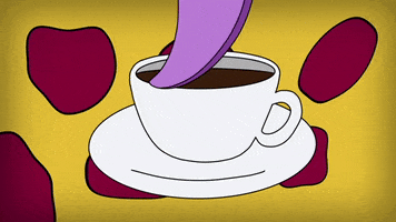 Coffee Cartoon GIF by Alex The Astronaut