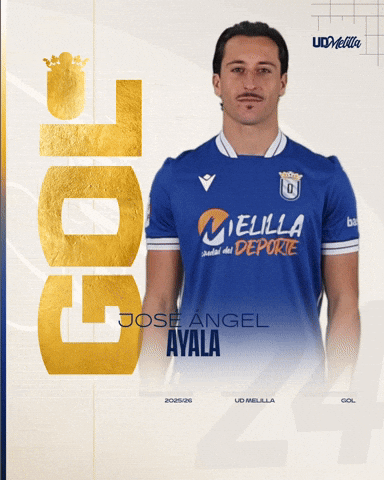 Gol GIF by Unión Deportiva Melilla