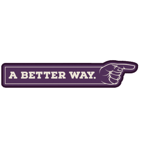 A Better Way Sticker by ABI Attachments