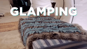 cabin glamping GIF by MOST EXPENSIVEST