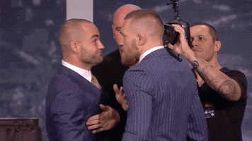 Stare Down Here We Go GIF by UFC