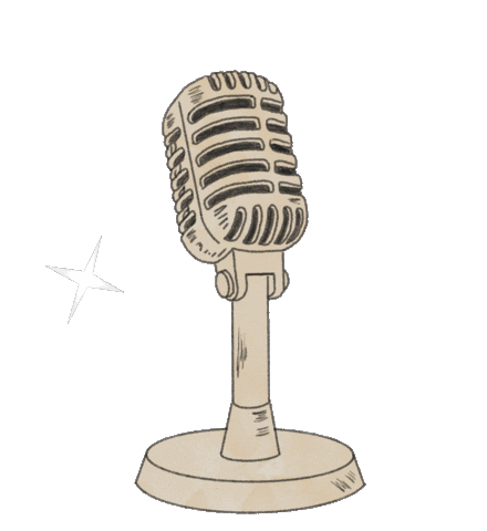 Podcast Microphone Sticker by Molly Sims