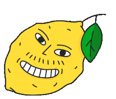 Lemon Tree Fruit Sticker