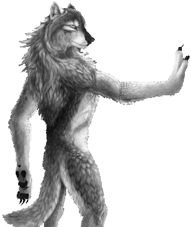 Wolf Alpha Sticker