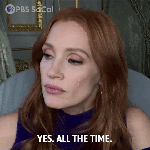 Jessica Chastain Yes GIF by PBS SoCal