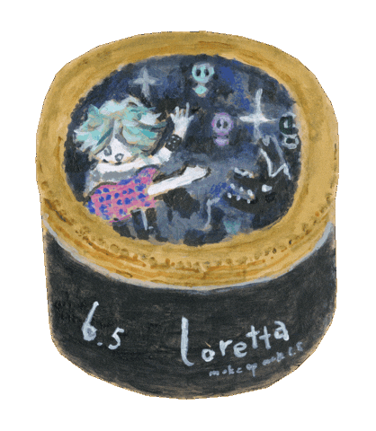 Loretta Sticker by tintbar