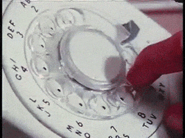 phone call vintage GIF by US National Archives