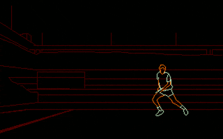 Illustration Tennis GIF