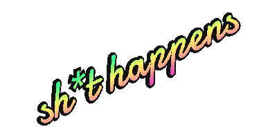Sht Happens Sticker