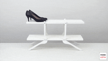 pierrelota design pierre meuble chaussure GIF