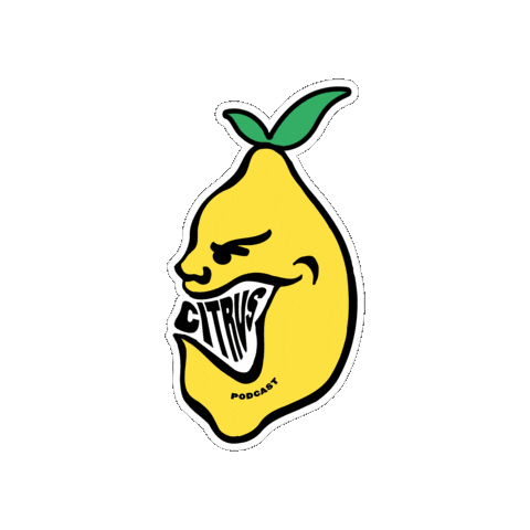 Citrus Podcast Sticker