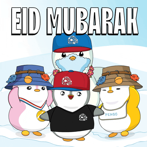 Eid Al Fitr Penguin GIF by Pudgy Penguins