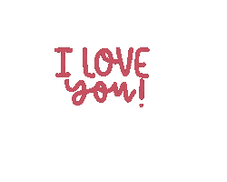 I Love You February Sticker