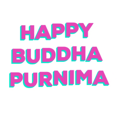 Happy Buddha Purnima GIF