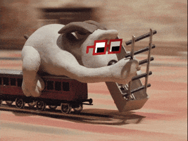 Working Wallace And Gromit GIF by nounish ⌐◨-◨