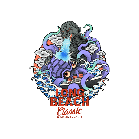 Queen Mary Lb Sticker by Long Beach Classic