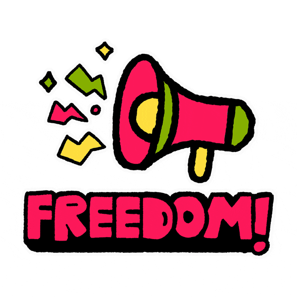 Freedom Juneteenth GIF by Western Digital Emojis & GIFs