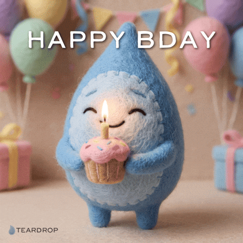Celebrate Happy Birthday GIF by Teardrop