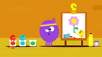 Painting Duggees3 GIF by Hey Duggee